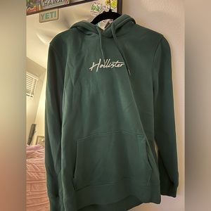 Hollister size small green hoodie